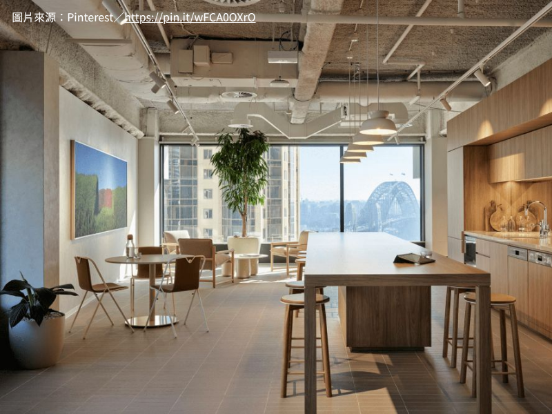 辦公室茶水間設計｜溫馨居家風