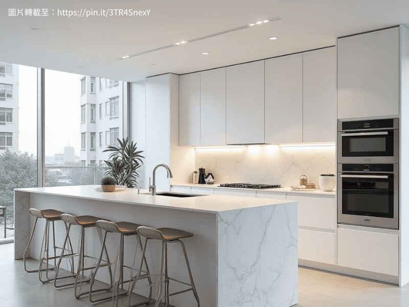 白色廚具|廚櫃顏色推薦