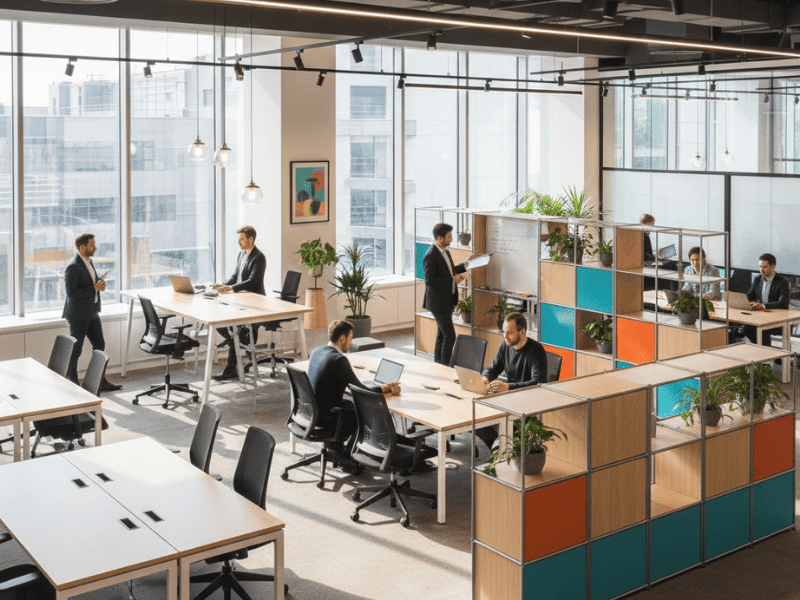 辦公室裝修設計|色彩與光線設計